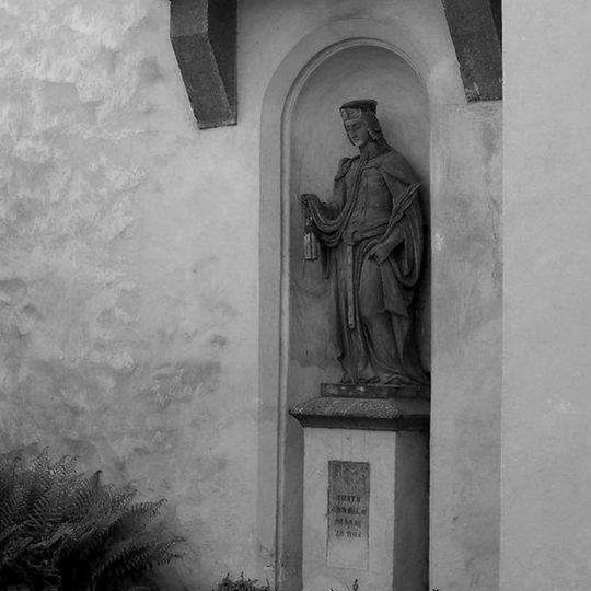 Statue of St. Ludmila in Tetín