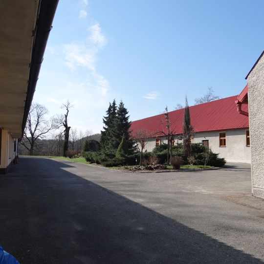 Zabudowania gospodarcze w Mnikowie