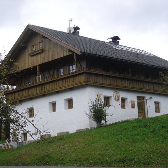 Brand mit Kapelle in Kienberg