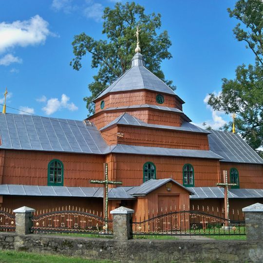 Saints Cosmas and Damian church in Korchyn