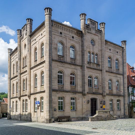 Ehemalige Lorenz-Kaim-Schule , heute Nebenstelle des Finanzamts Kronach