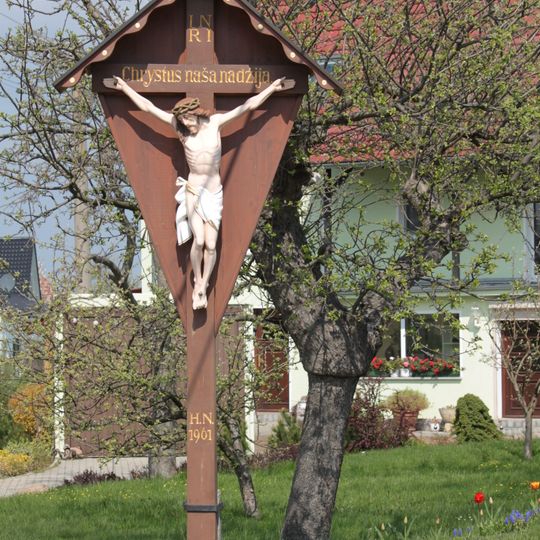 Holzkreuz in Neu-Jeßnitz