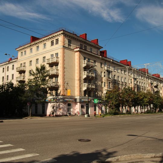 Дом, в котором в 1952-1965 гг. жил и работал ученый-биолог Маслов Николай Антонович