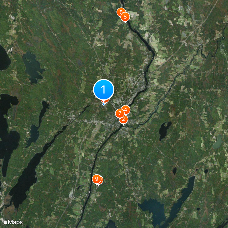 Colby College Map
