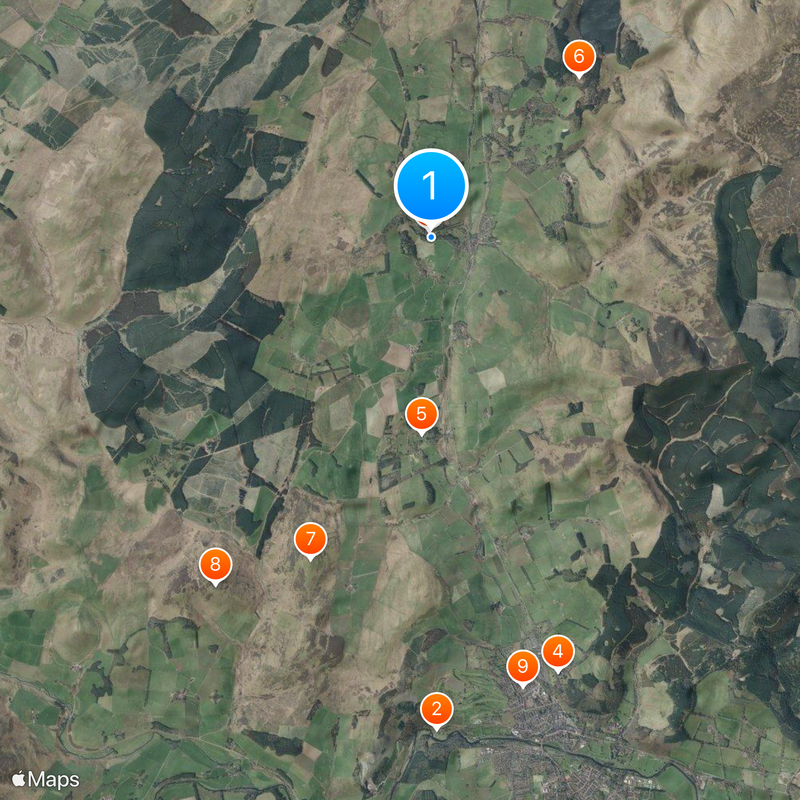 Great Polish Map of Scotland Mappa