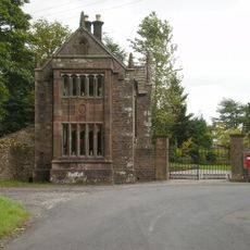 West Lodge, Browsholme Hall and pair of gatepiers adjoining to south