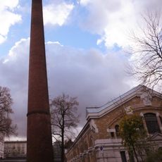 Komin przy Gmachu Mechaniki