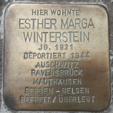 Stolperstein en memoria de Esther Marga Winterstein