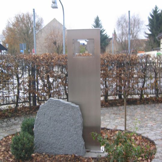 Geschwister-Scholl-Gedenkstätte an der Schule Ruhland