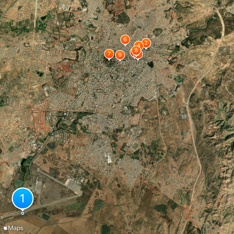 Asmara International Airport Map