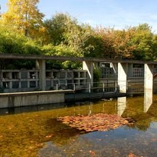 Decorative fountain complex Bümpliz cemetery