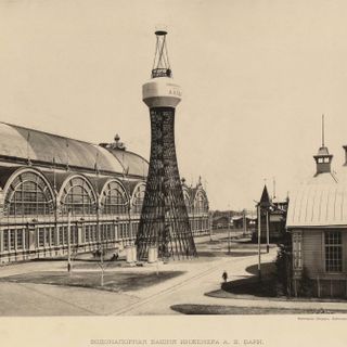 Torre Shújov en Polibino