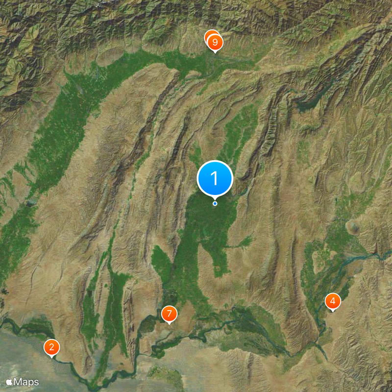 Bokhtar Map