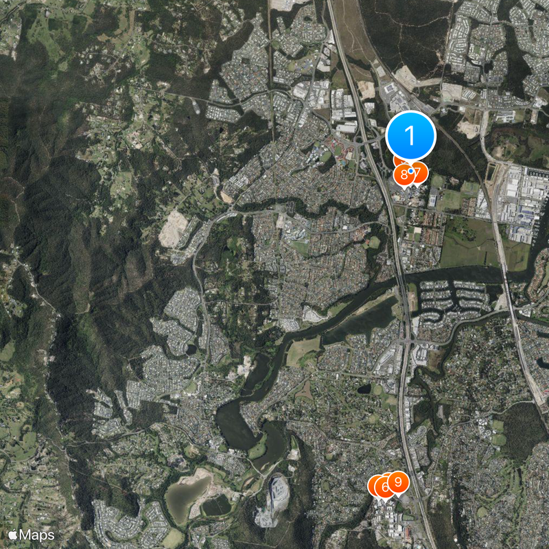 The Giant Drop Mappa