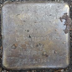 Stolperstein en memoria de Erna Jilovsky