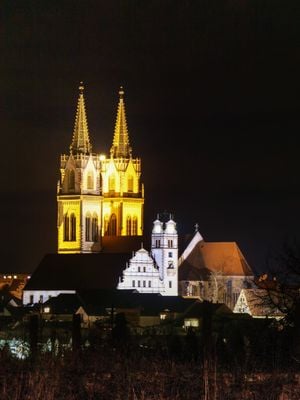 At night 1