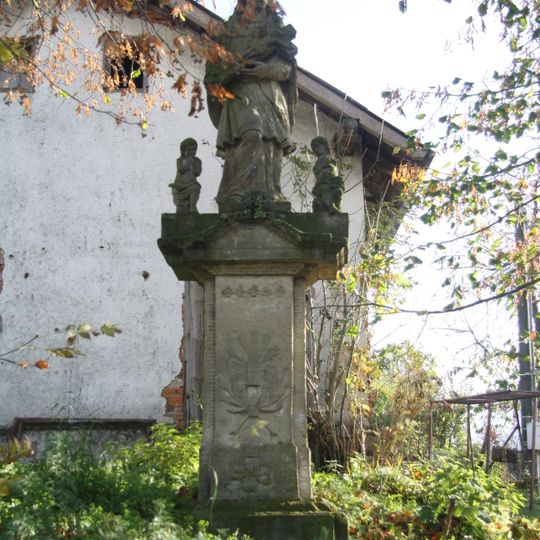 Socha Jana Nepomuckého v Bělé