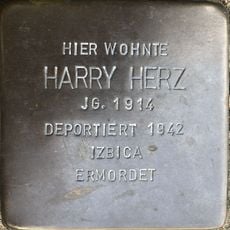 Stolperstein dedicated to Harry Herz