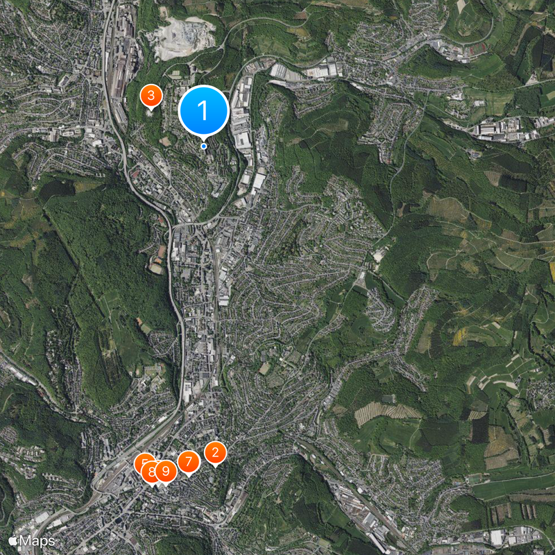 University of Siegen Map