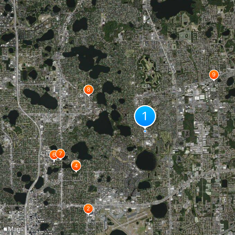 Winter Park High School Map