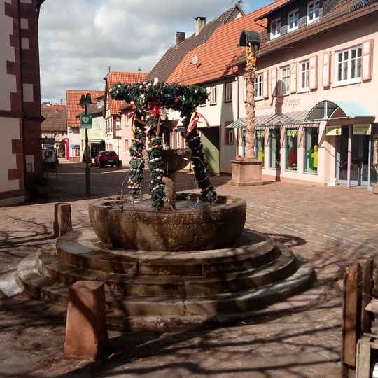 Pedestrian zones in Külsheim