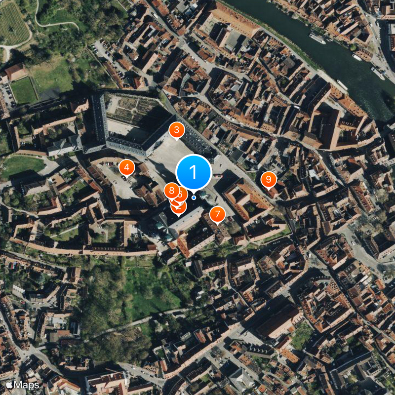 Bamberg Horseman Map