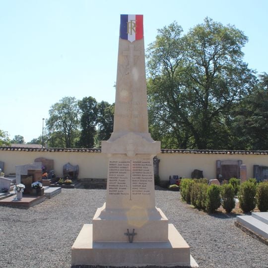 Monument aux morts de Messimy-sur-Saône