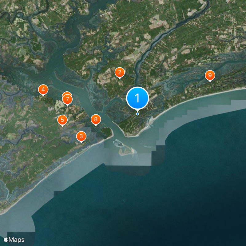 Seabrook Island Map