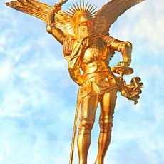 Statue of Saint Michael and the dragon