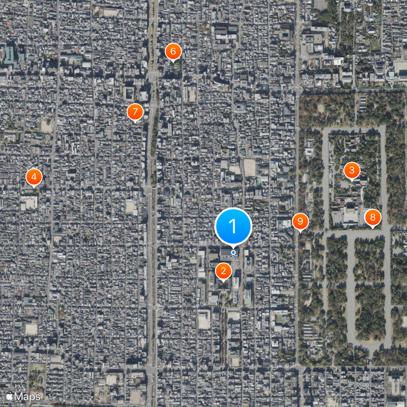 Kyoto Prefectural Police Carte