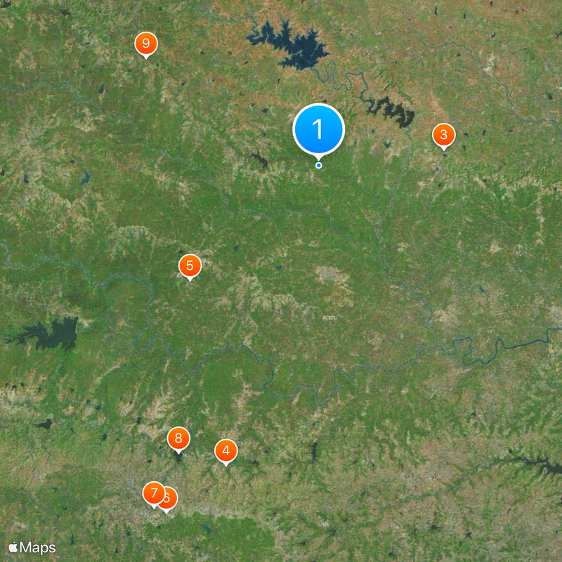 Parbhani district Map