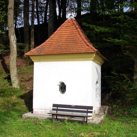 Katholische Antoniuskapelle, jetzt Lourdesgrotte