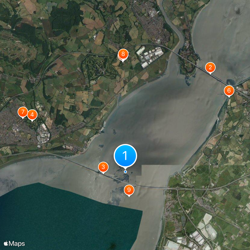 Severn Tunnel Map