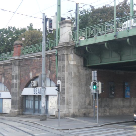 Ehem. Stadtbahn – Teilbereich der heutigen U6 in der KG Mariahilf