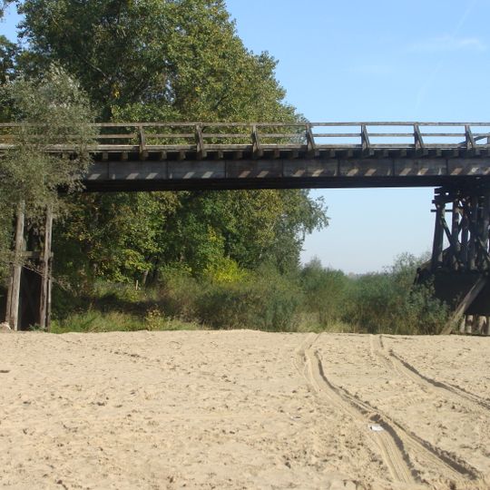 Most drewniany w Wyszogrodzie