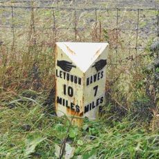 Mile Stone Approximately 100 Metres West Of Wauley Beck