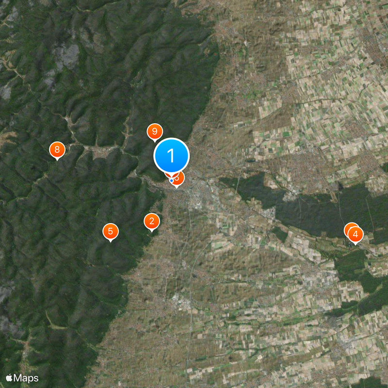 Neustadt an der Weinstraße Map