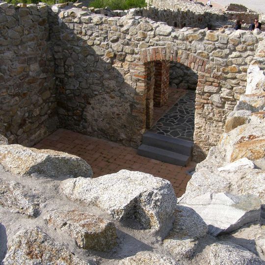 Hrad Devín-slovan. hradisk, budovy hospodárske