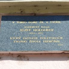 Pamätná tabuľa Joz. Holoubkovi