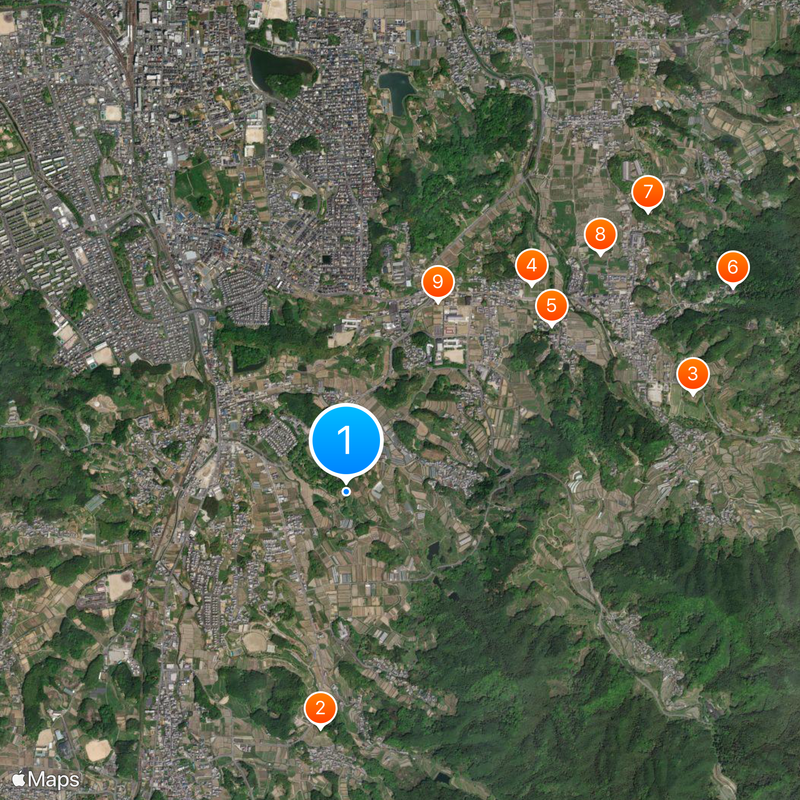 Takamatsuzuka Tomb Mapa