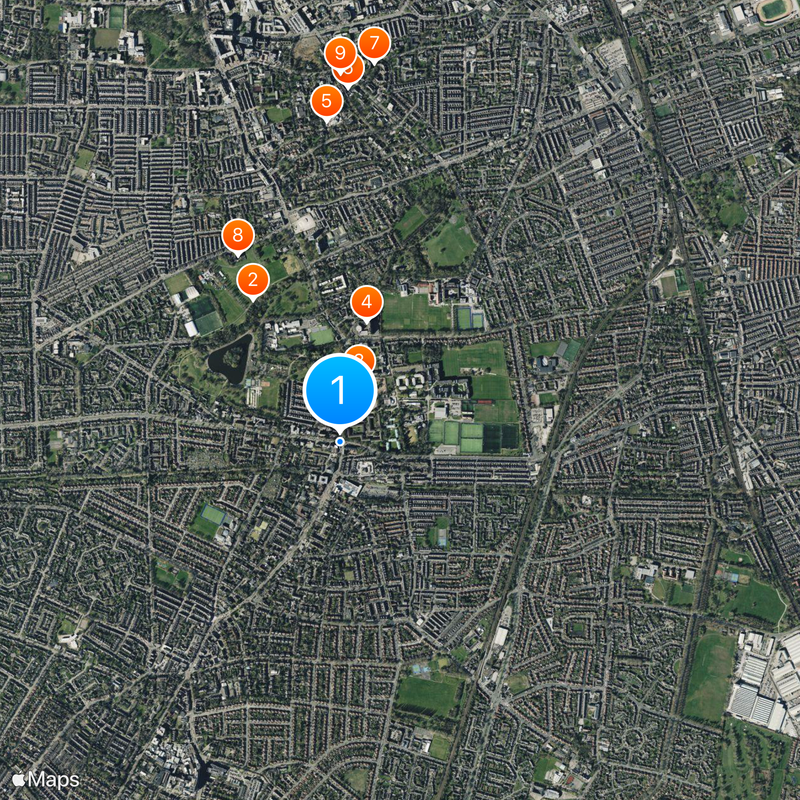 Fallowfield Map