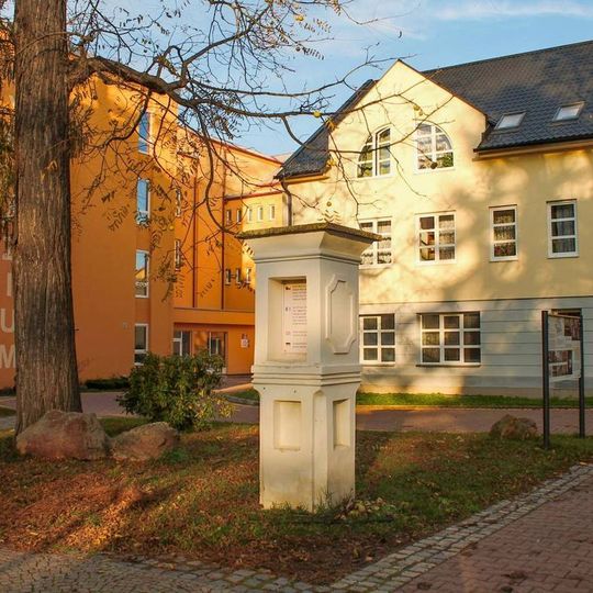 Boží muka v Moravské Třebové na Bezručově ulici
