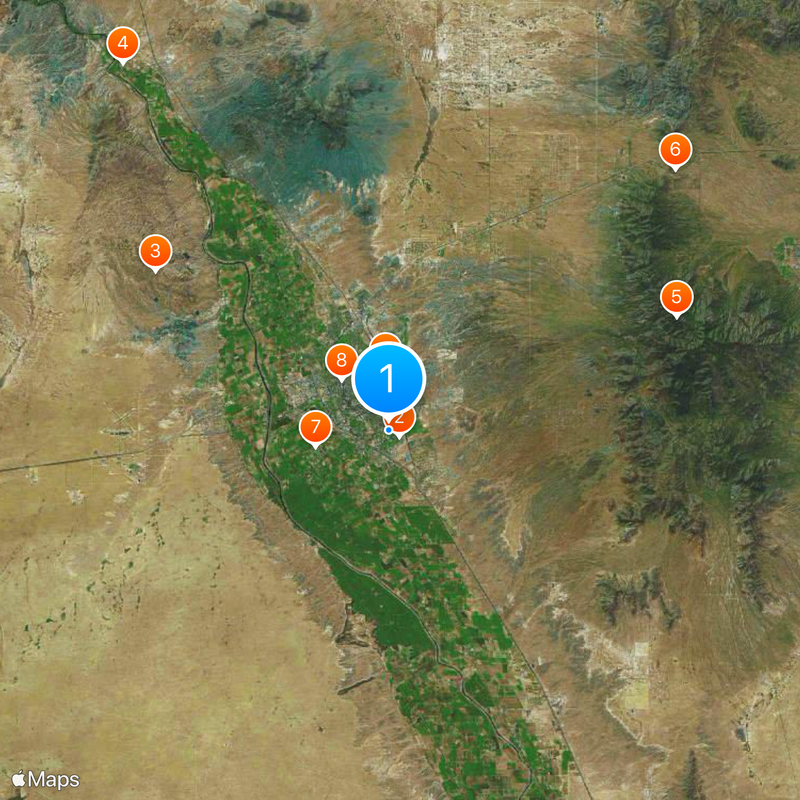 New Mexico State University Map