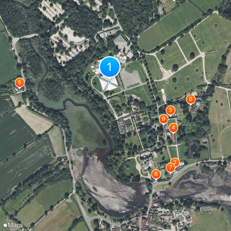 National Motor Museum Mappa