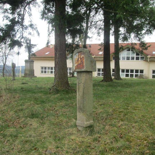 Boží muka na křížové cestě Nalžovské Hory - 13. zastavení