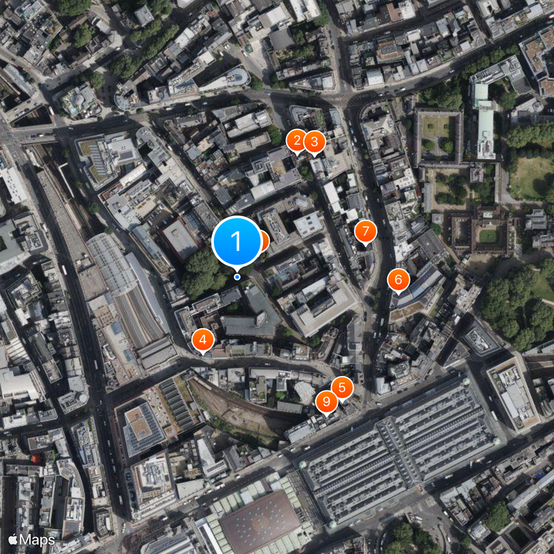 Farringdon Map