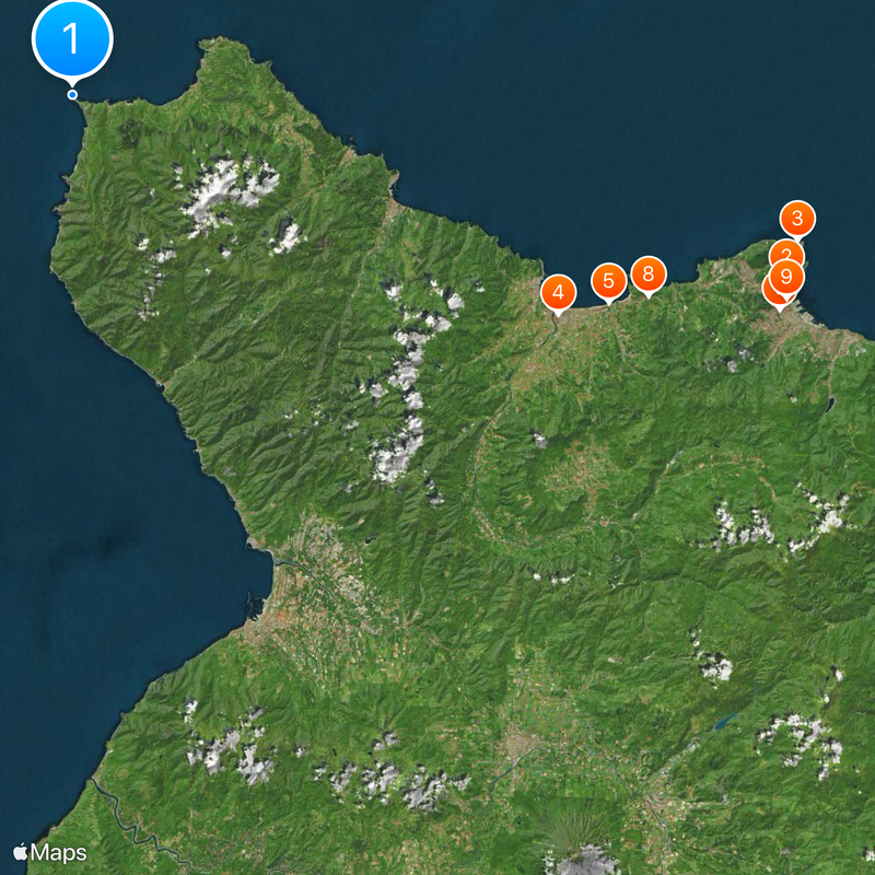 Shakotan Peninsula Map