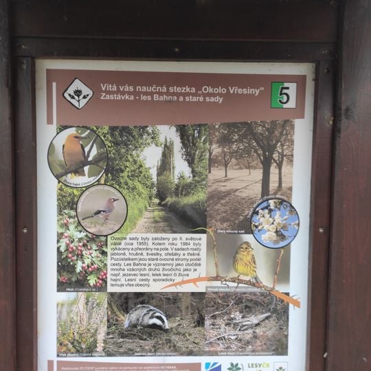Educational trail Around Vřesina