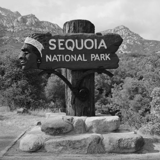 Ash Mountain Entrance Sign