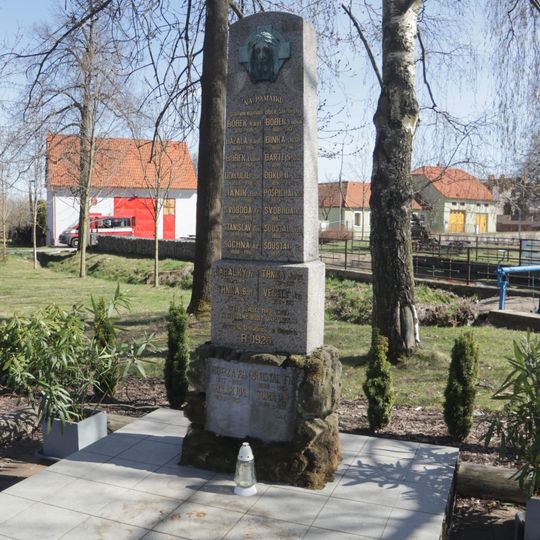 Památník obětem 1. sv. války ve Štěměchách
